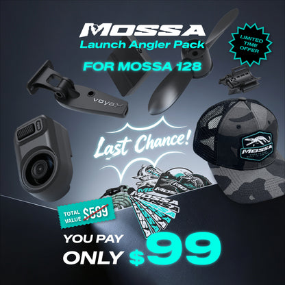 MOSSA 128 Launch Angler Pack‑Back by Popular Demand