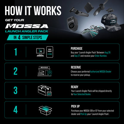 MOSSA 97 Launch Angler Pack